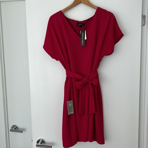 Le Chateau Fushia Dress New w/ Tags | Large - Picture 9 of 10